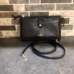 Kate Spade Black Crossbody Wallet